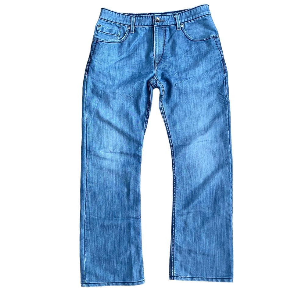 Levis SilverTab Bootcut Jeans 32 x 32 Western Lightwash Blue Gray Color Y2K - Picture 1 of 12